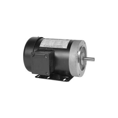 Worldwide Electric Worldwide Electric Motor NAT13-18-56CB, GP, TEFC, REM-C, 3 PH, 56C, 1/3 HP, 1800 RPM, 0.8 FLA NAT13-18-56CB